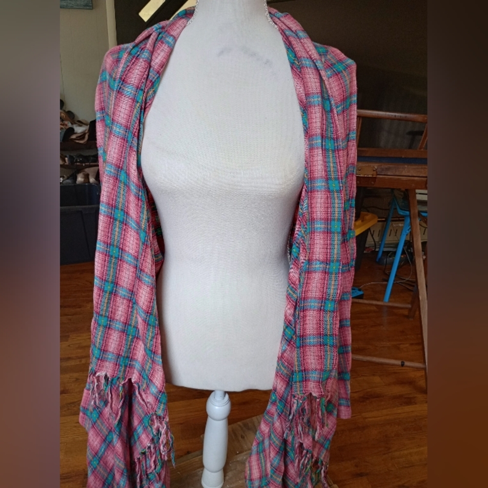 Y2K Billabong Plaid Cardigan